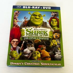 ⭐️ NEW Dreamworks Shrek Forever After 2-Disc Combo Pack